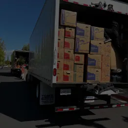 loaded truck